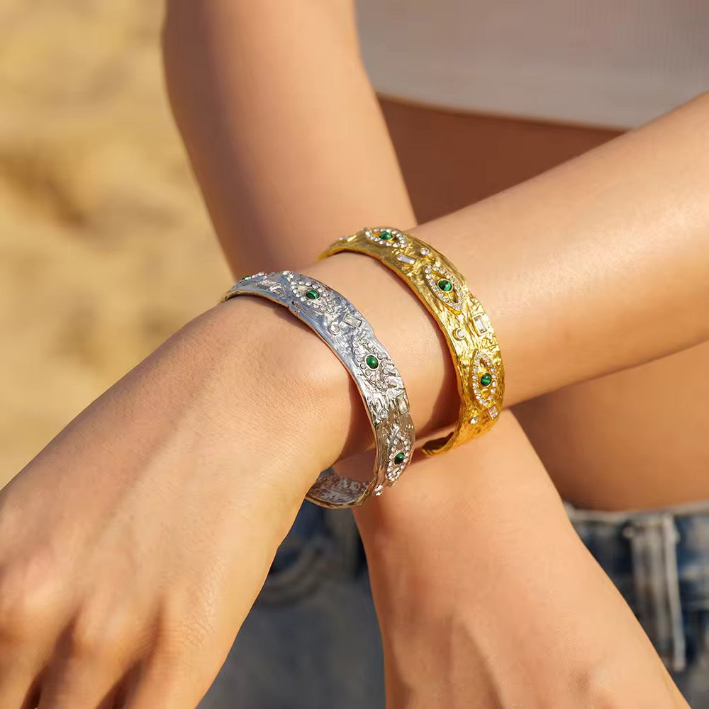 Evil Eye Cuff Bracelet