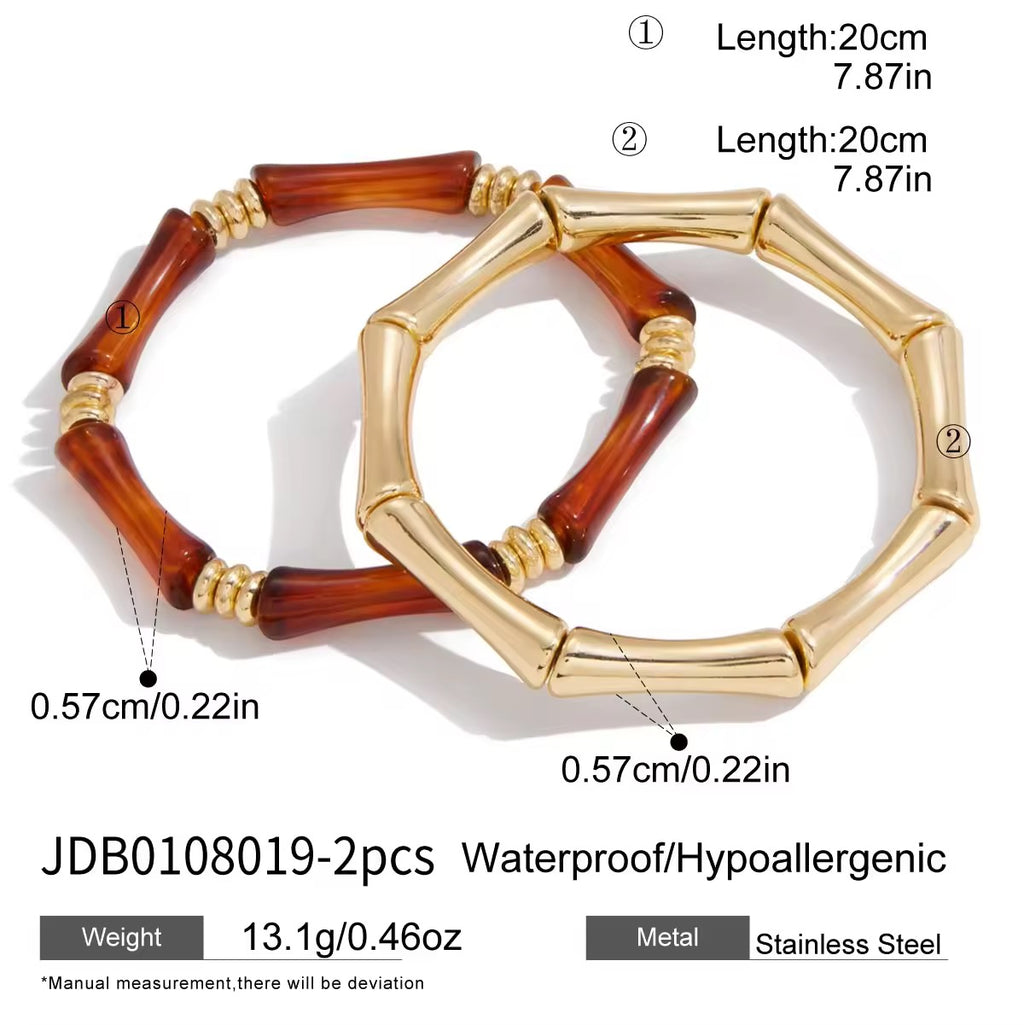 Safari Stretch Bracelet Stack