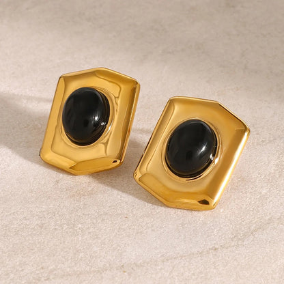 Urban Rani Black Chunky Studs