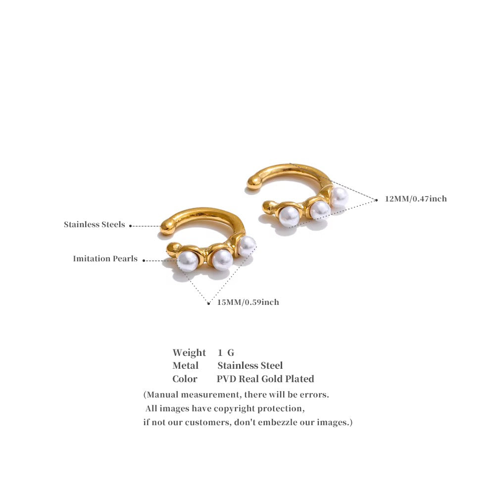 Maisie Pearl Ear Cuff