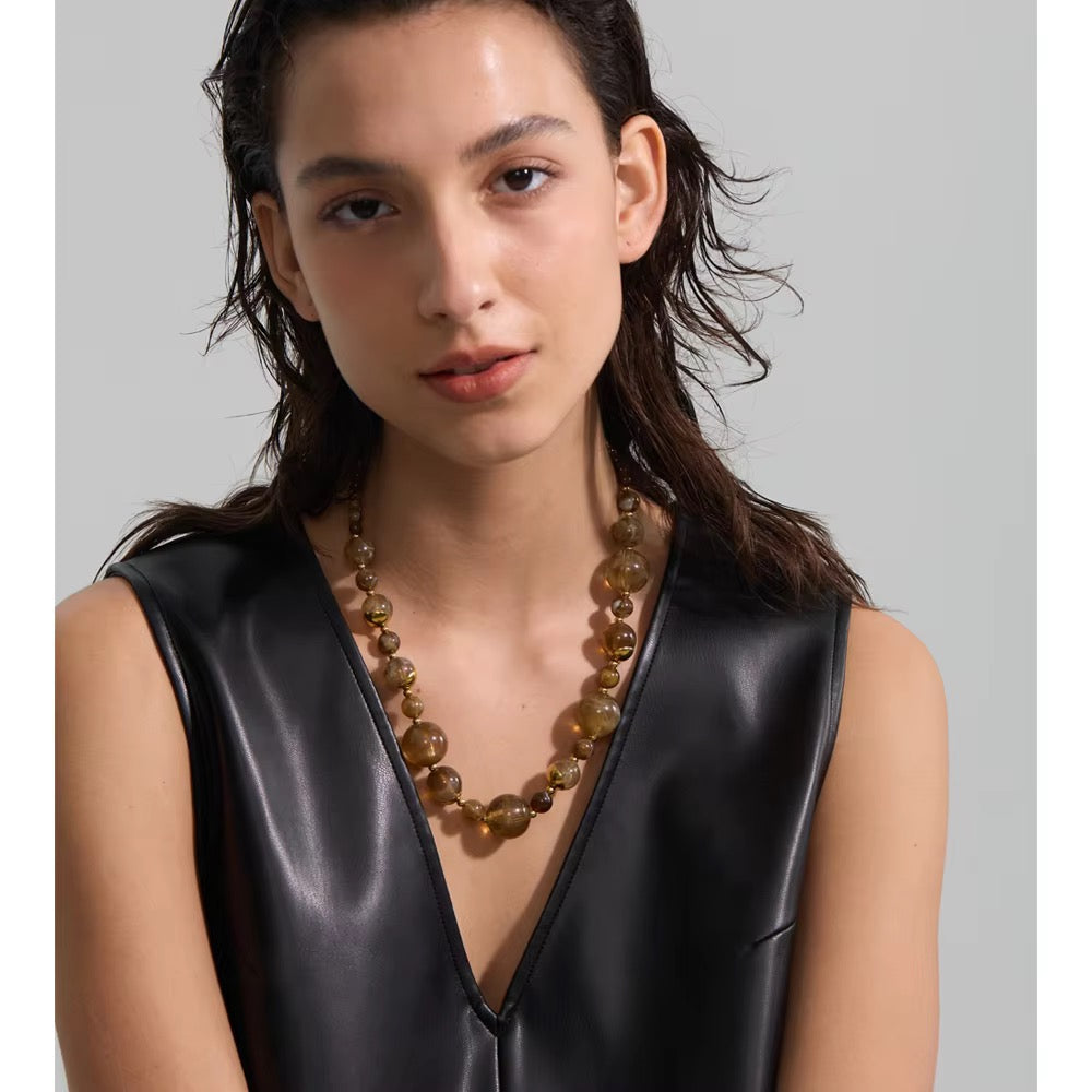 Truffle Bead Necklace