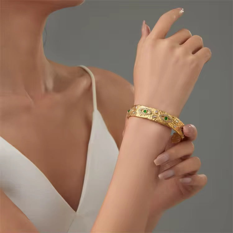 Evil Eye Cuff Bracelet