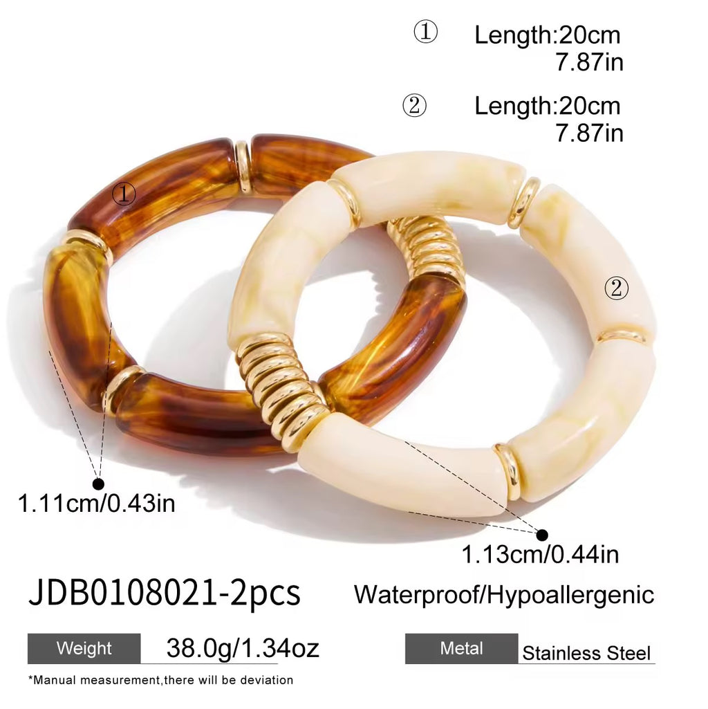 Safari Stretch Bracelet Stack