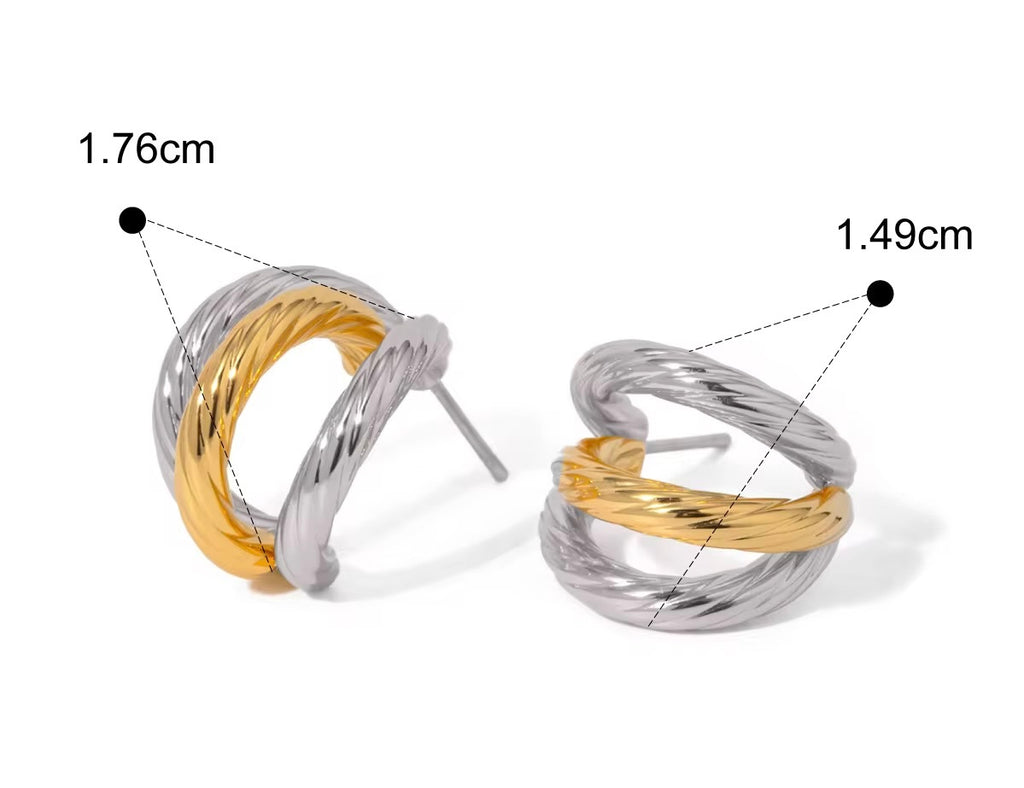 Dual Weaved Hoops