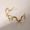 Lehriya Wavy Cuff Bracelet