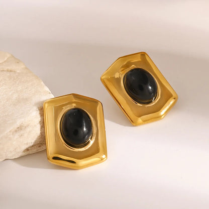 Urban Rani Black Chunky Studs