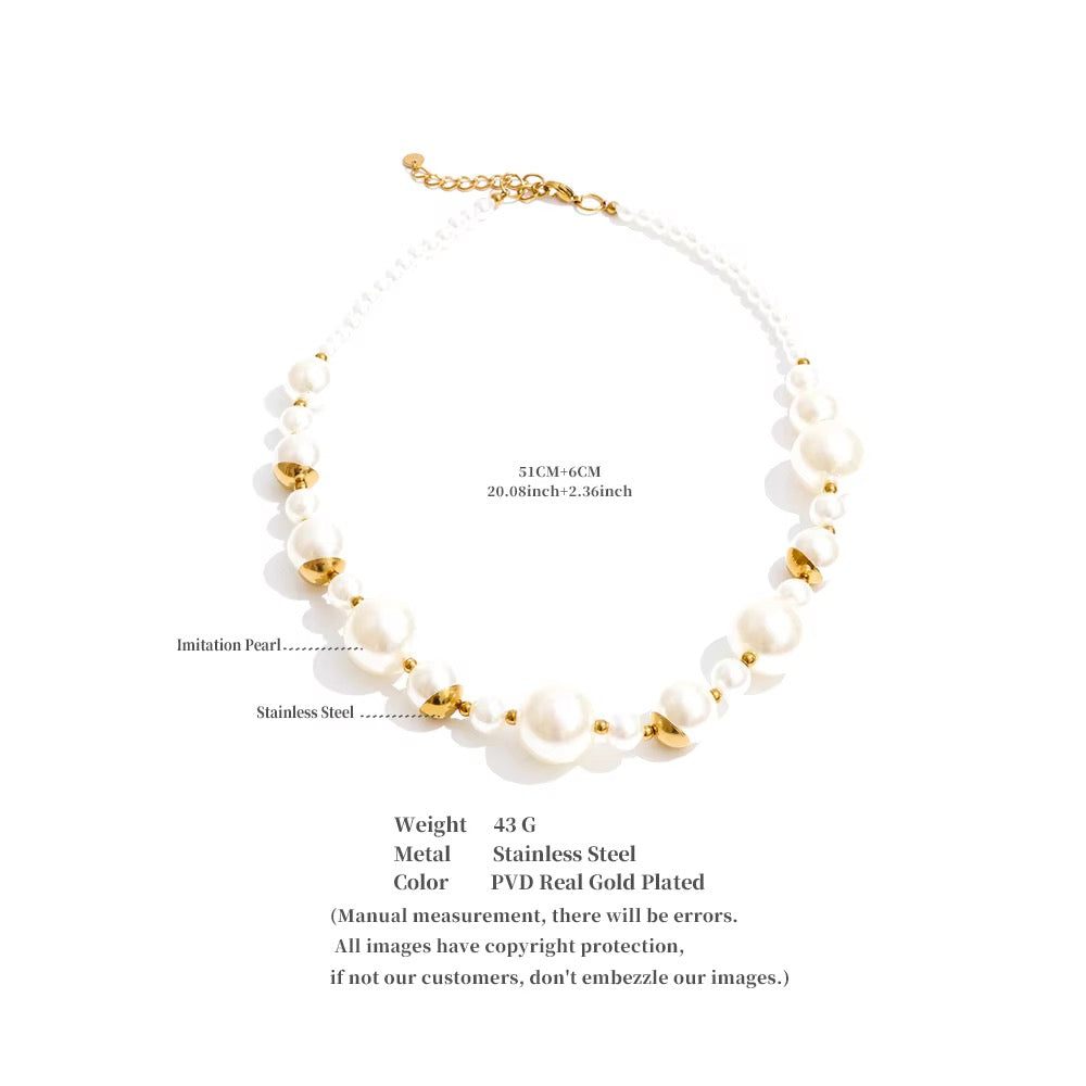 Truffle Bead Necklace