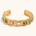Mehr Gemstone Cuff Bracelet