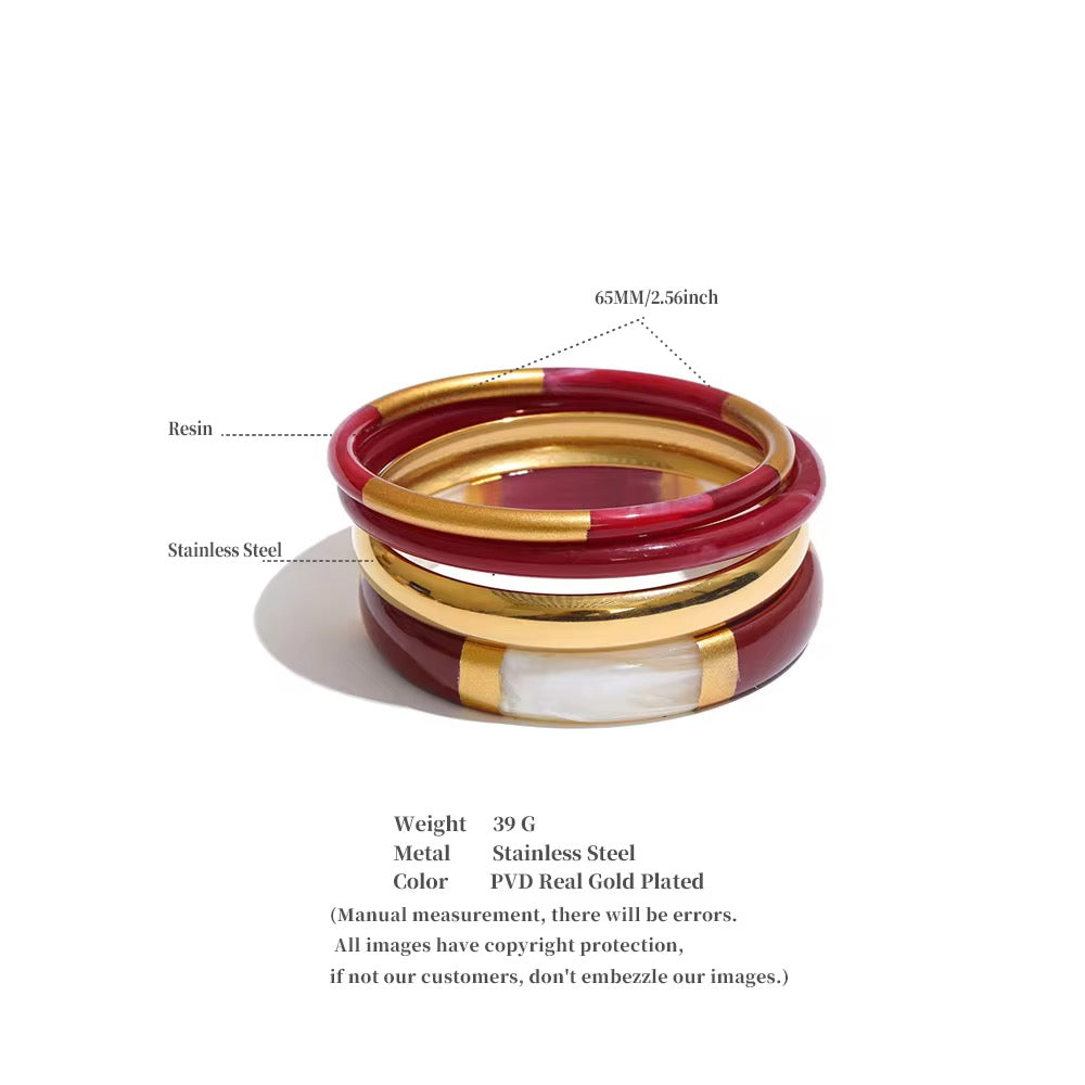 Meena Bangle Stack