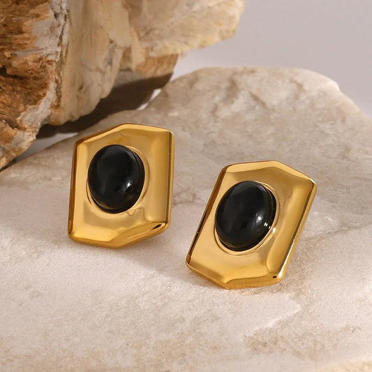 Urban Rani Black Chunky Studs