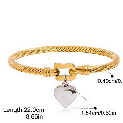 Heartline bracelet
