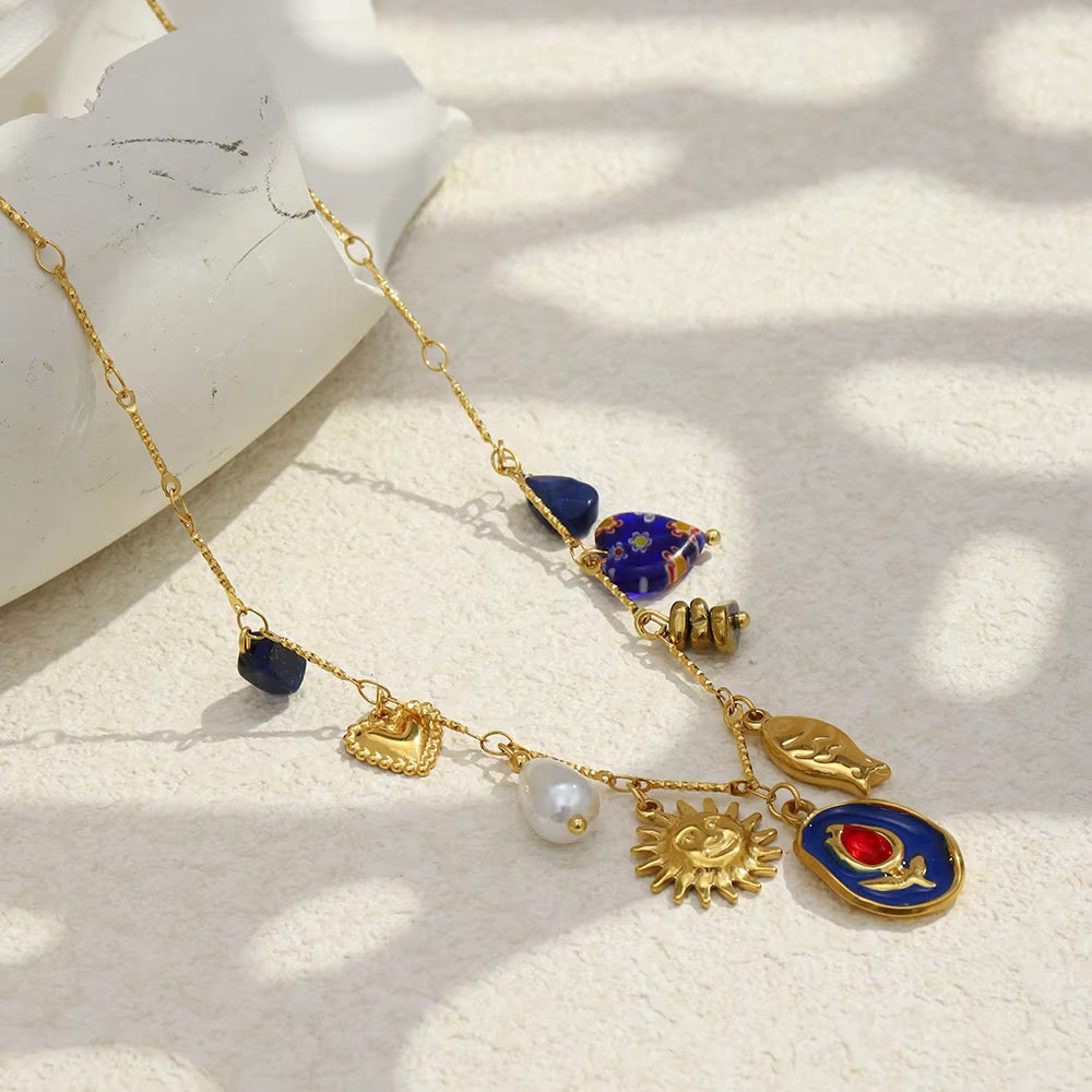 Amalfi Charm Necklace