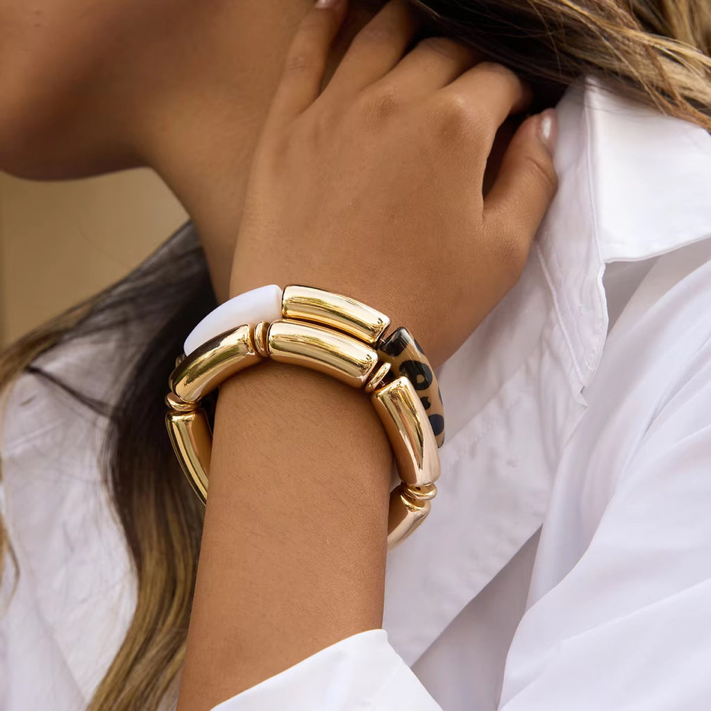 Safari Stretch Bracelet Stack
