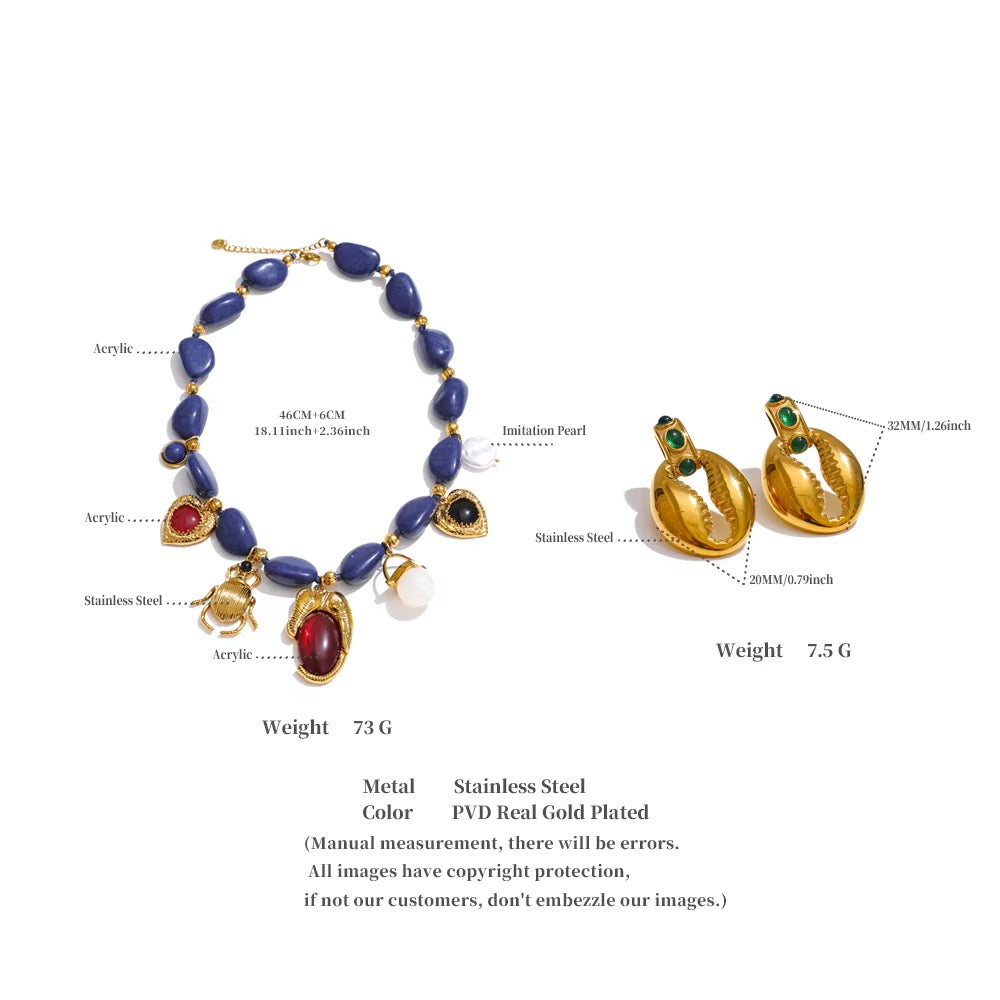 Begum Necklace and Earring Set