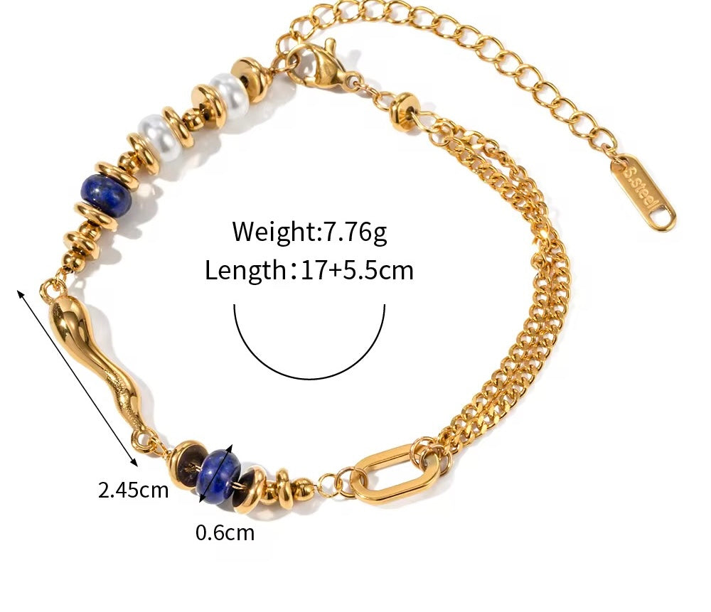 Wave Link Bracelet