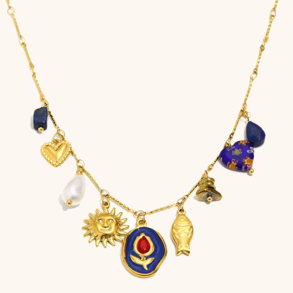 Amalfi Charm Necklace