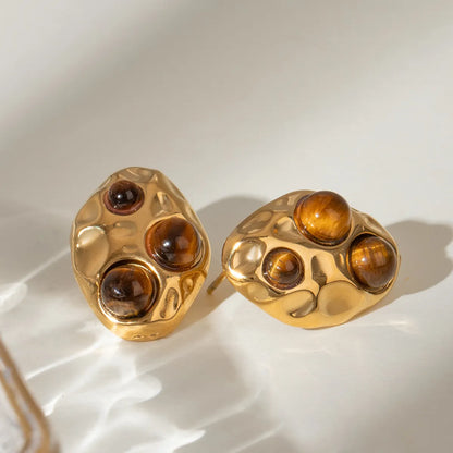 Urban Rani Honey Crater Studs