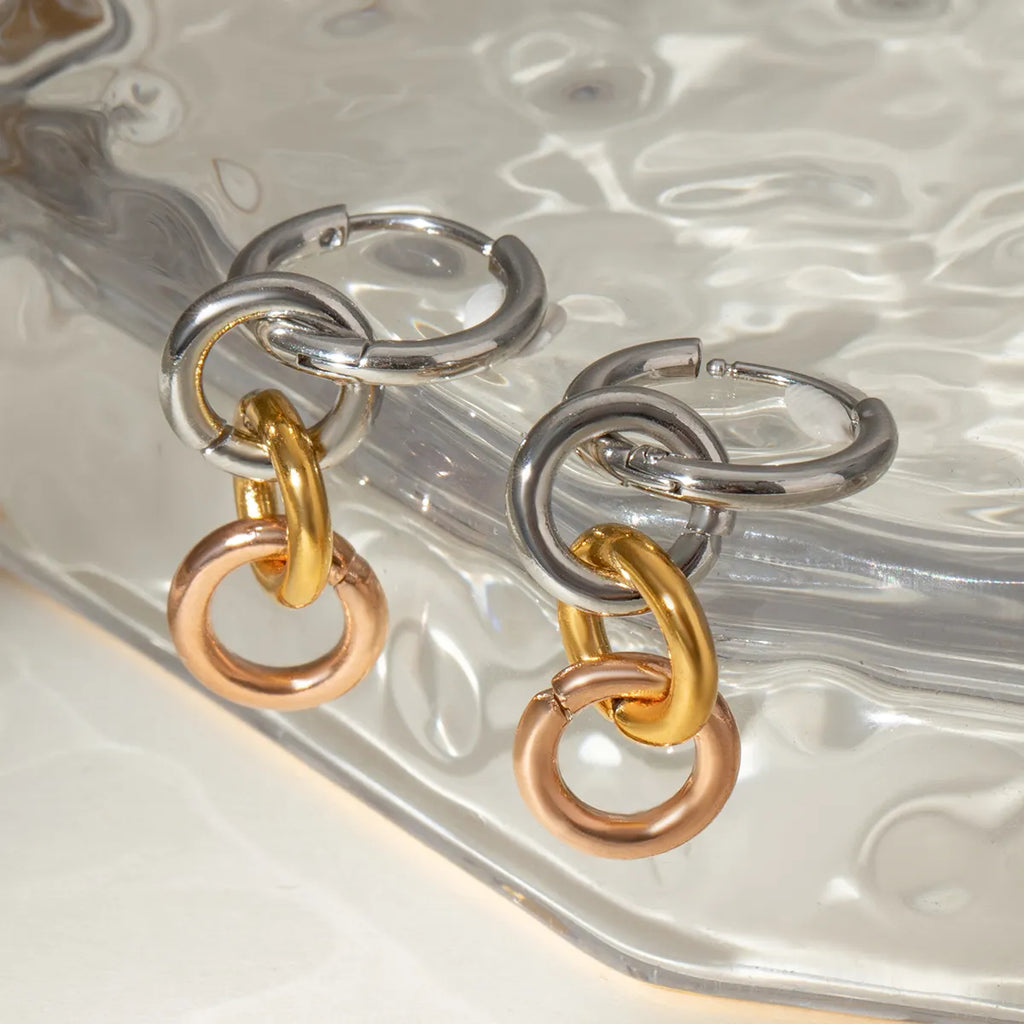 Trio Hoop Earrings