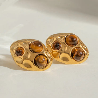 Urban Rani Honey Crater Studs