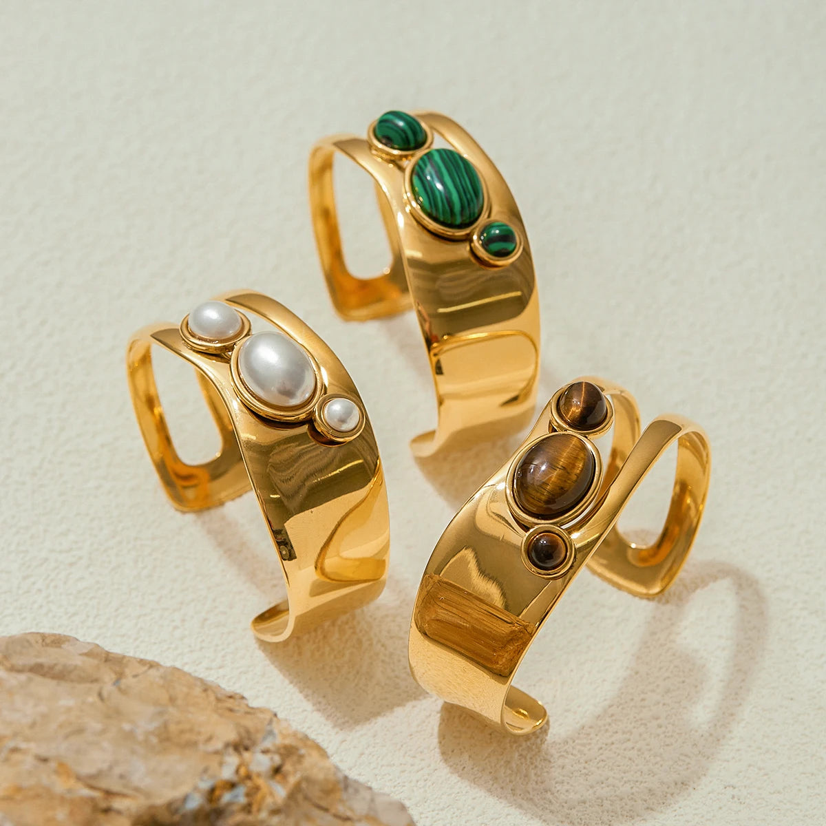Savanna Cuff Bracelet by Navera Jewels