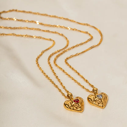 Urban Rani Heart Crush Pendant Necklace