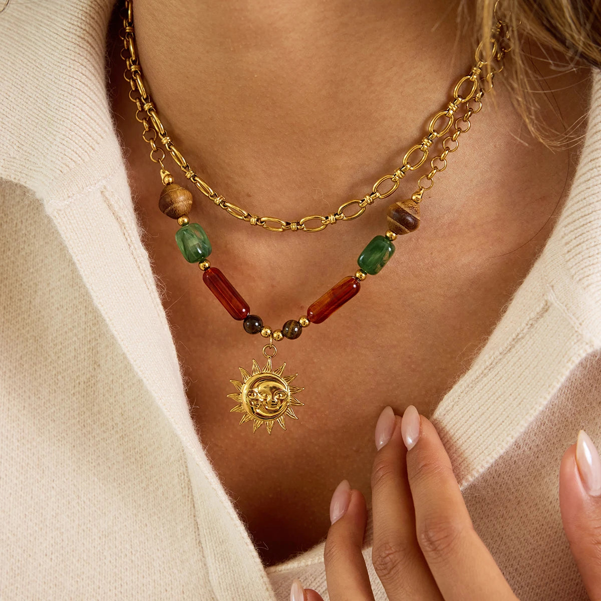 Necklace FC-NC-034 by Navera Jewels