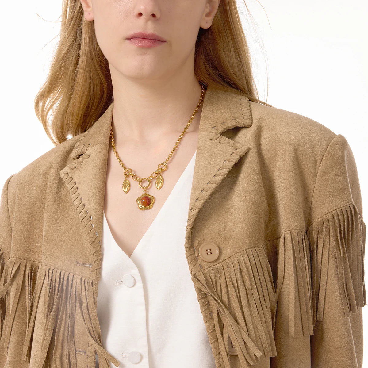 Cider Necklace and Earring Set by Navera Jewels