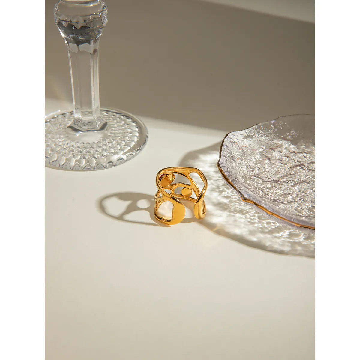Ruby Waves Ring