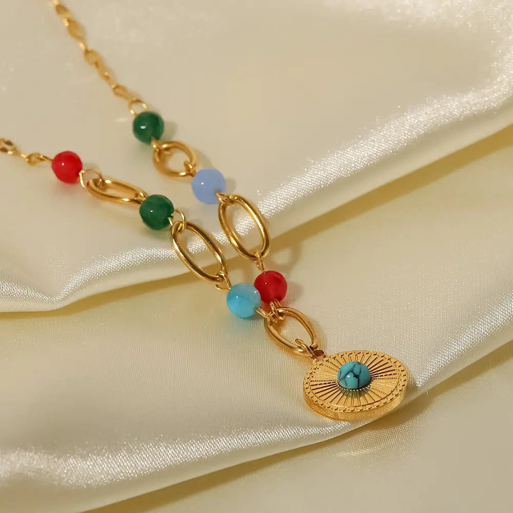 Fiesta Bead Necklace