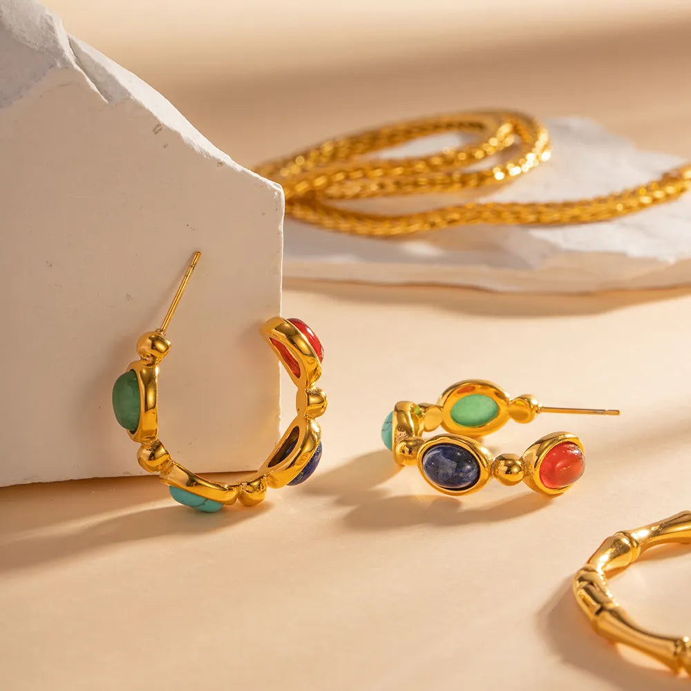 Terra Gem Hoops