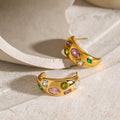 Candy Mosaic Hoops
