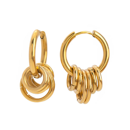 Urban Rani _ Classic Gold hoop earring