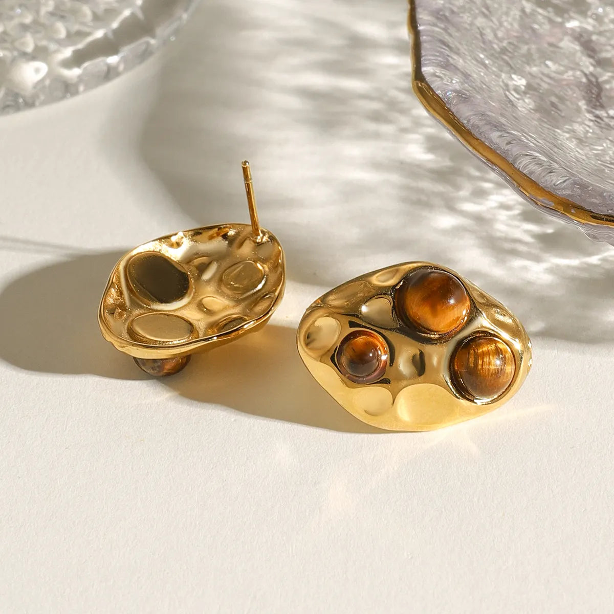 Urban Rani Honey Crater Studs