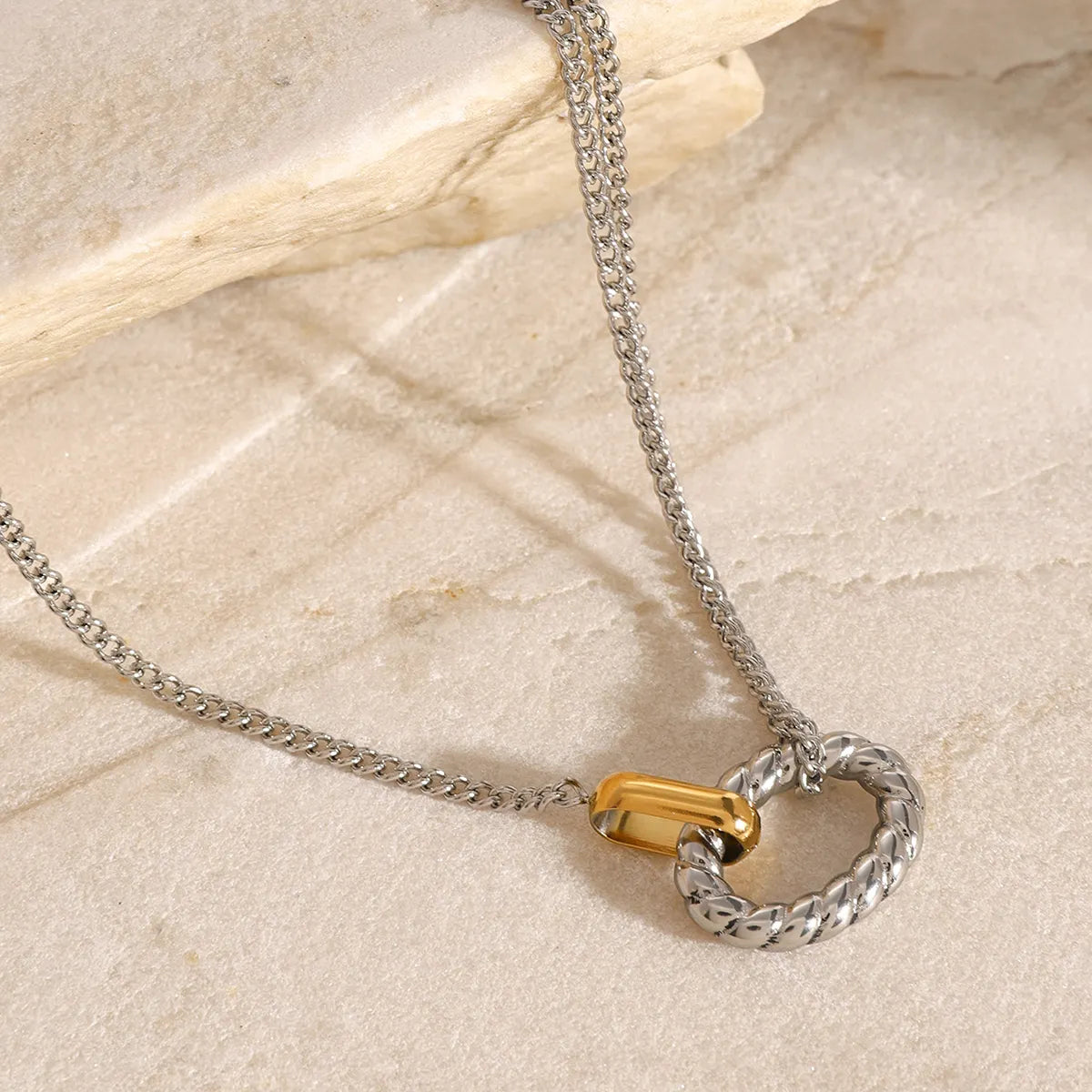 Nia Ring Necklace