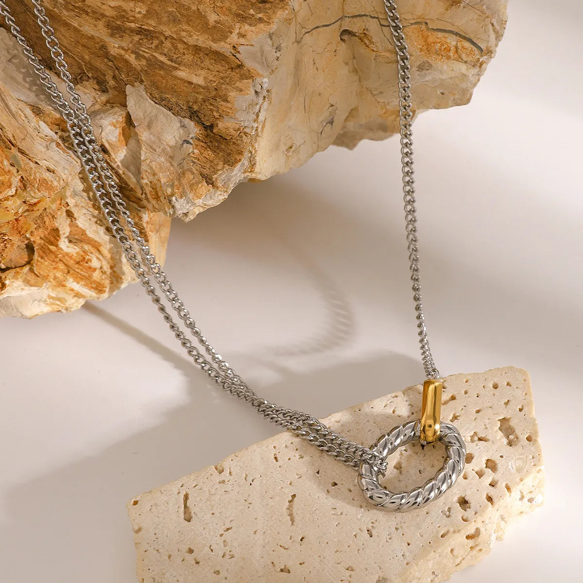 Nia Ring Necklace
