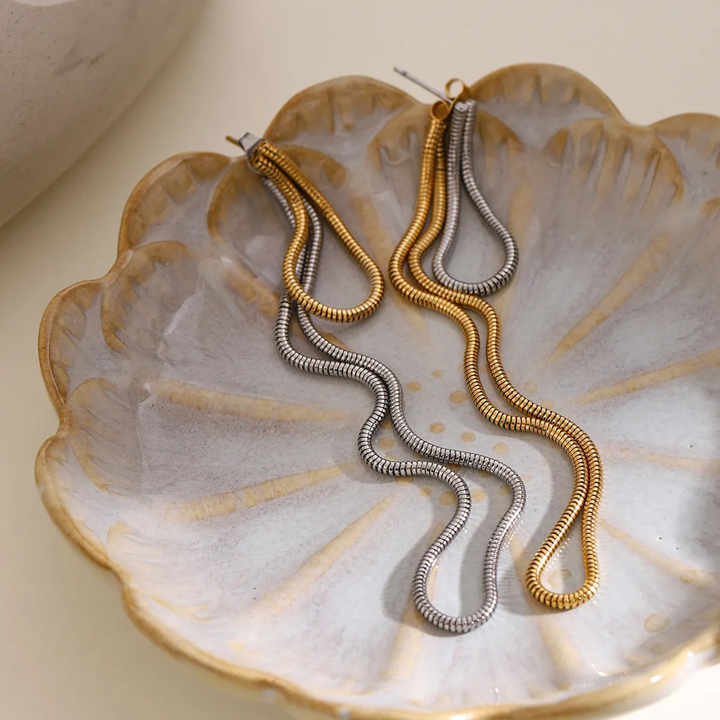 Tidal Drop Earrings