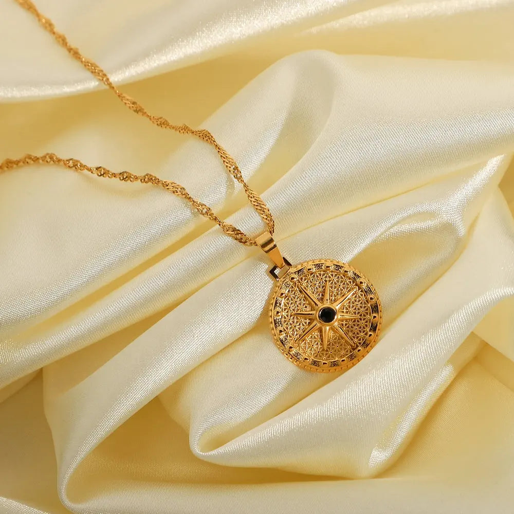 Nova Medallion Necklace