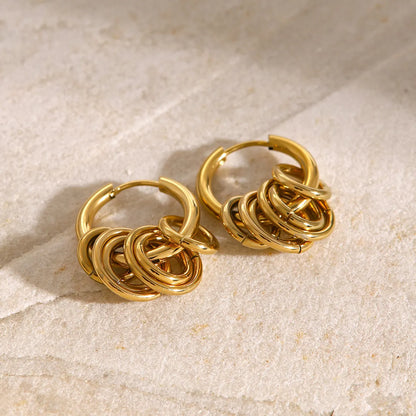 Urban Rani _ Classic Gold hoop earring