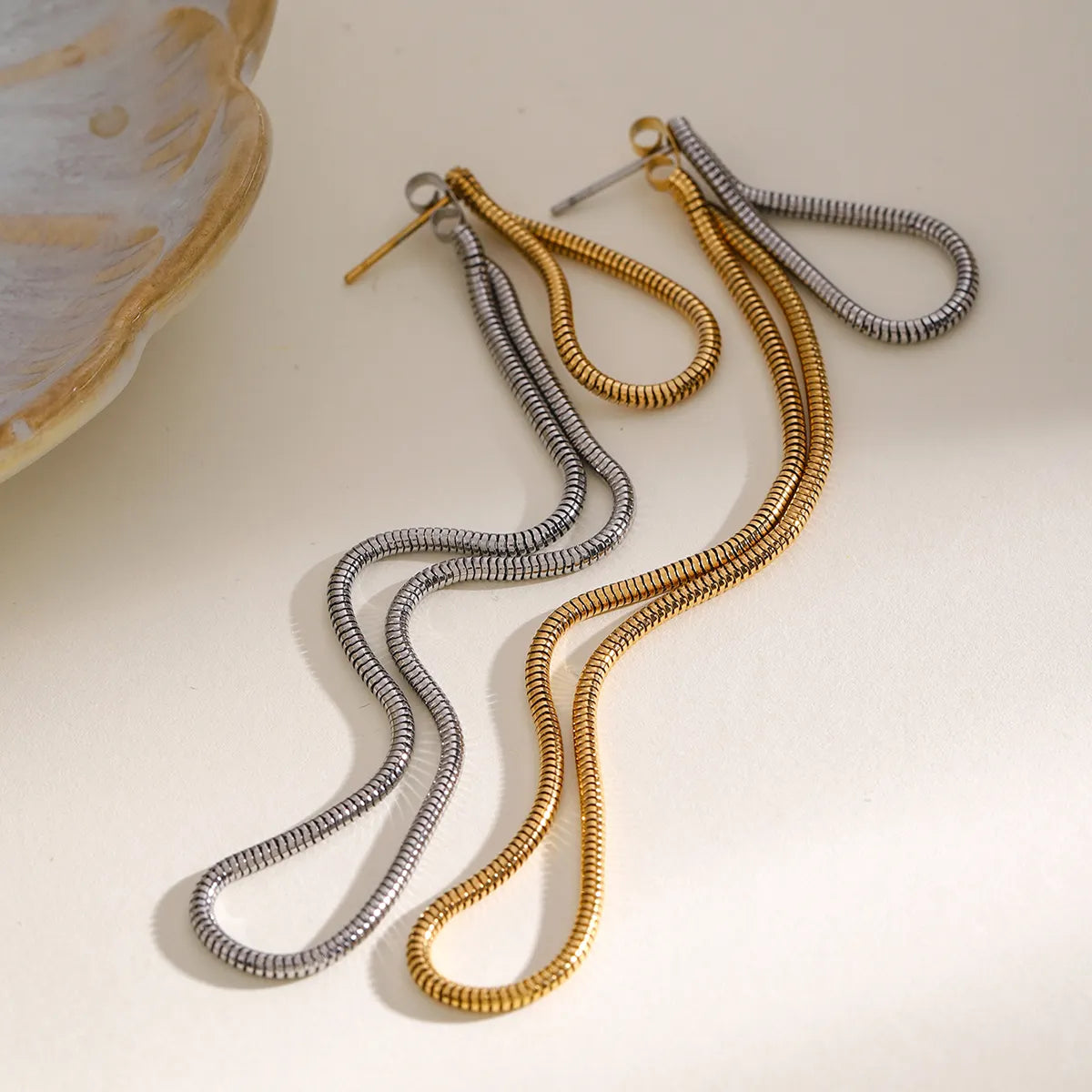 Tidal Drop Earrings