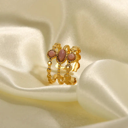 Urban Rani Blush Dots Ring