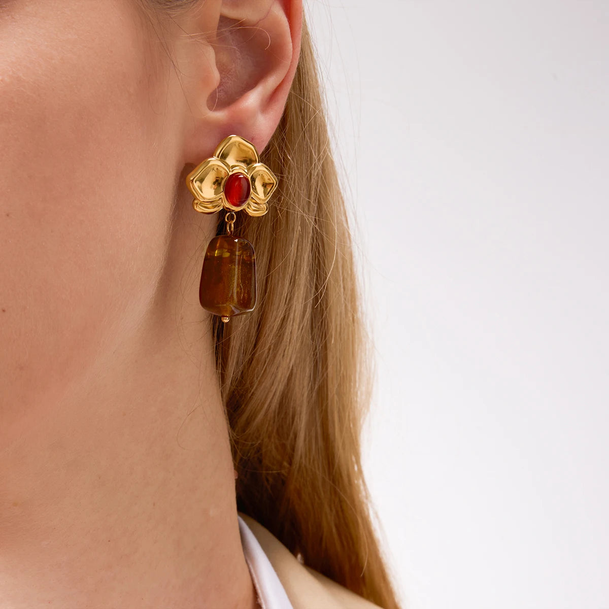 Cider Necklace and Earring Set by Navera Jewels