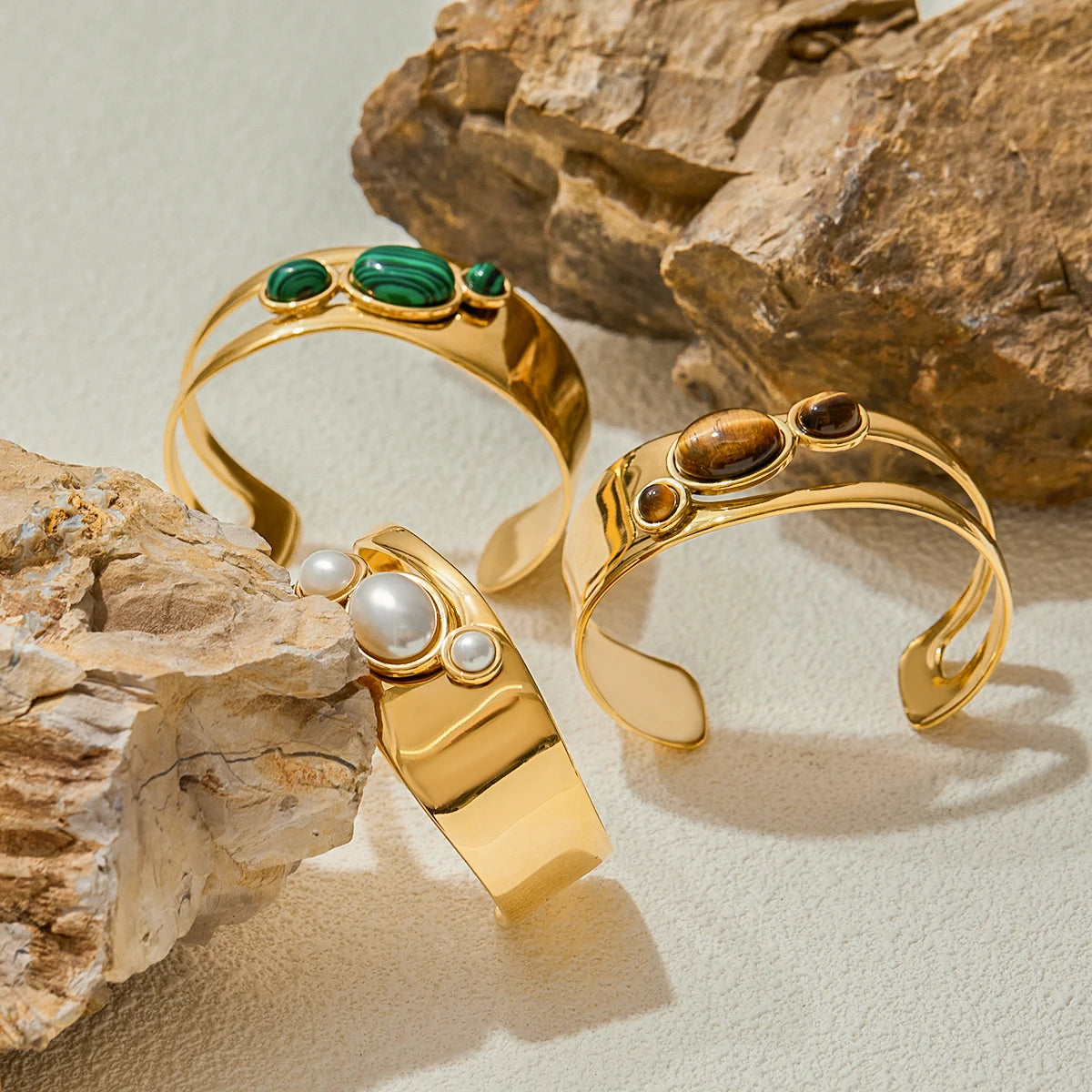 Savanna Cuff Bracelet by Navera Jewels