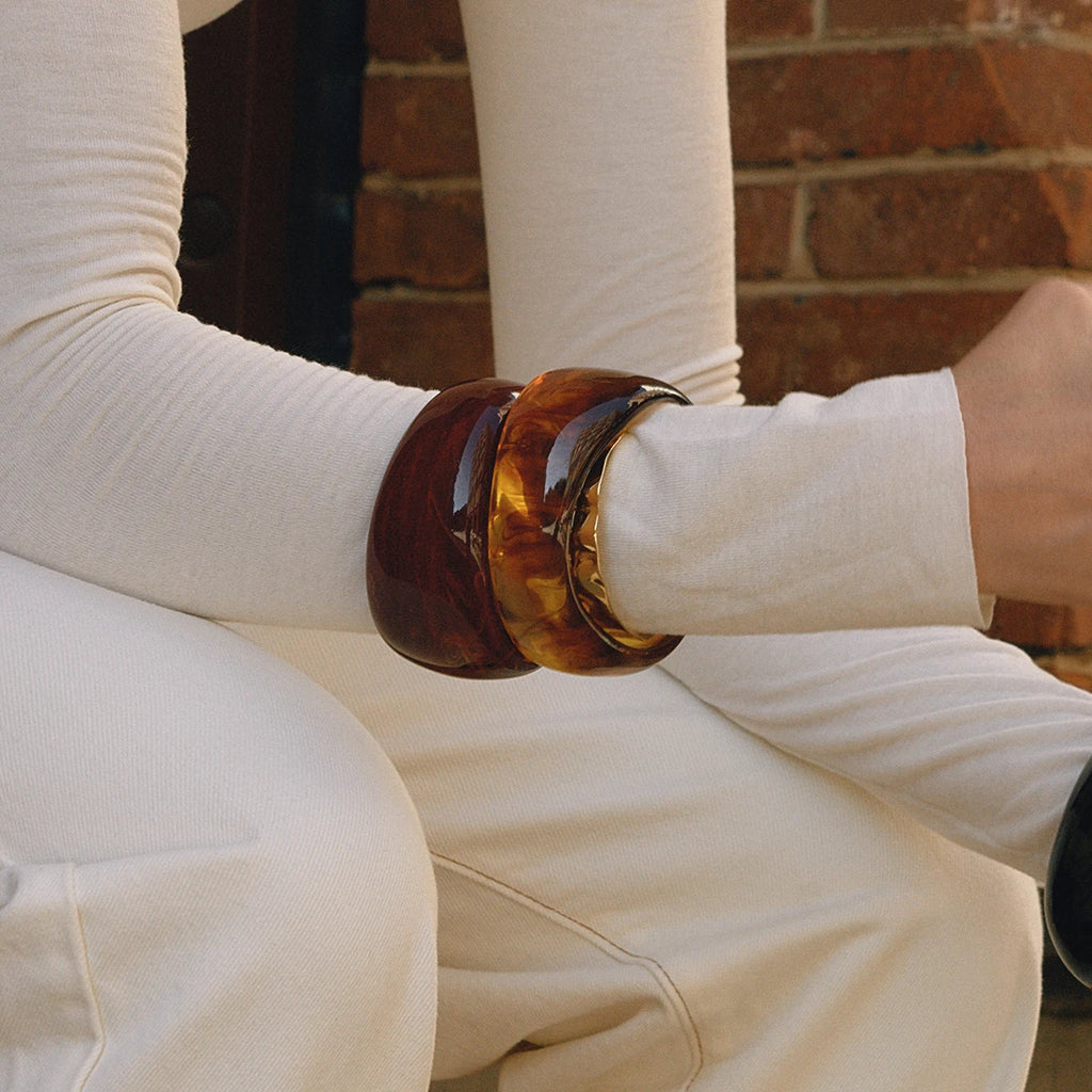 Caramel Bracelet Stack by Navera Jewels