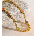 Utsav Multicolour Necklace & Earring Set