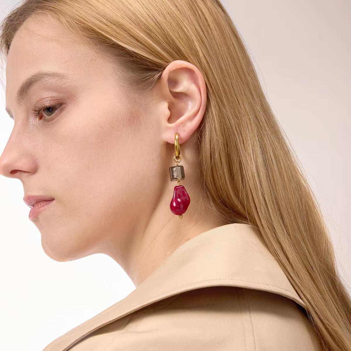 Cassis Drop Earrings