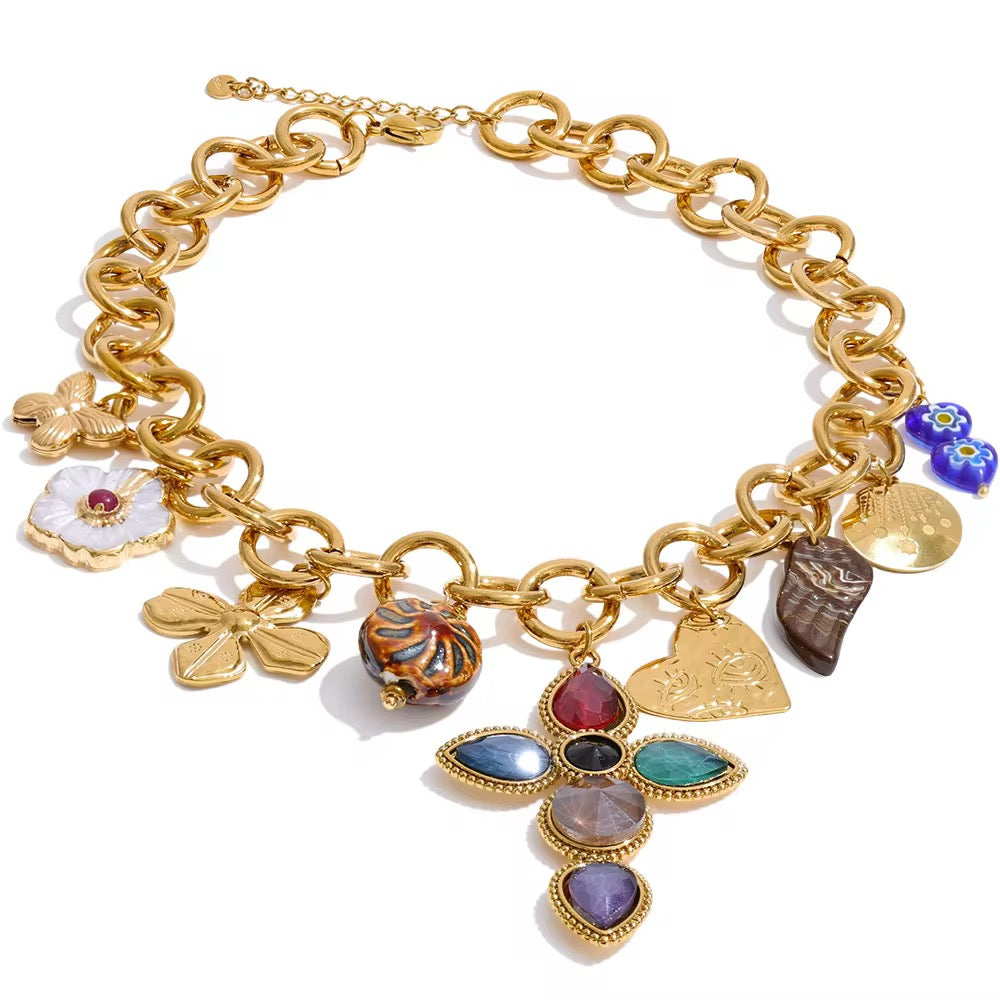 Ruhaani Charm Necklace