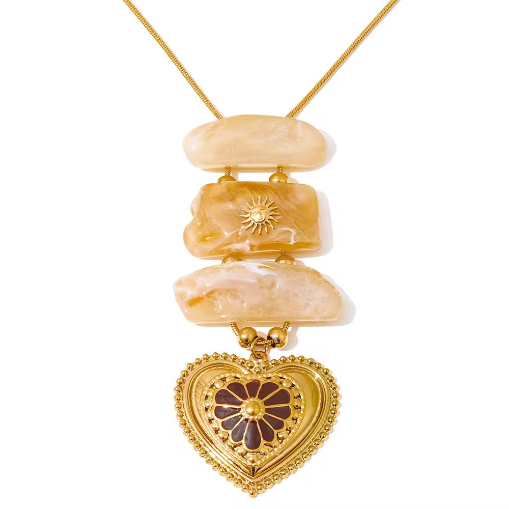 Havana Heart Necklace