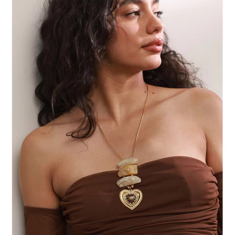 Havana Heart Necklace
