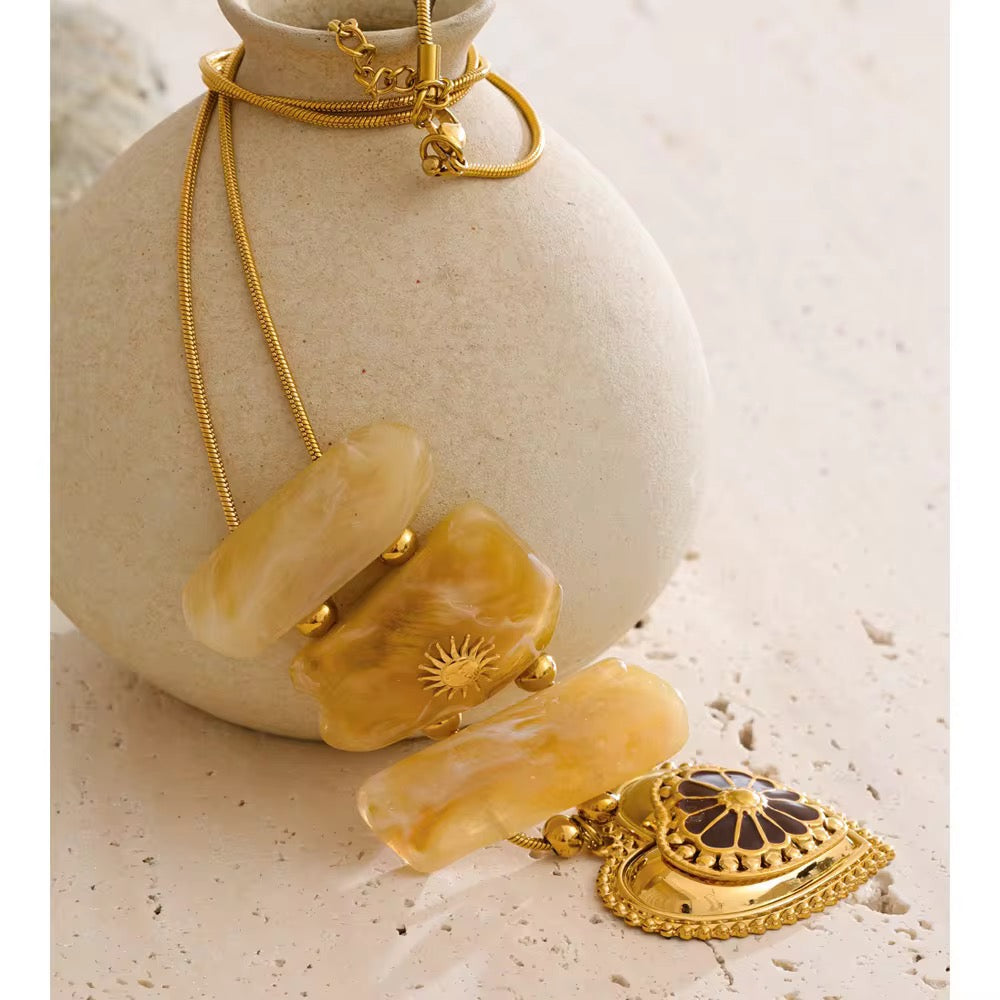 Havana Heart Necklace