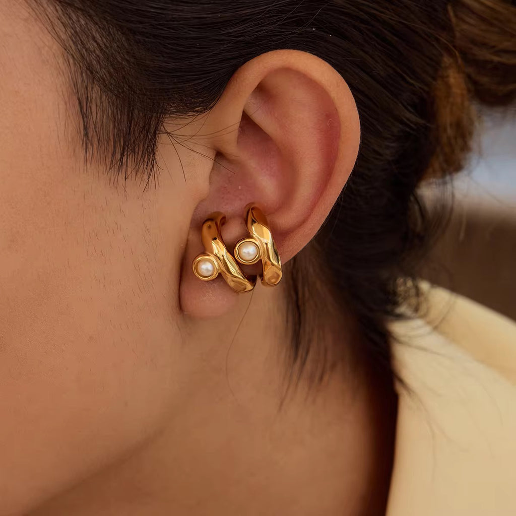Jasmine Pearl Ear Cuff